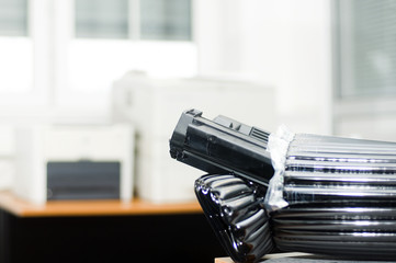Toner unpacking