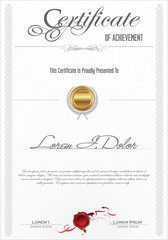 Certificate template