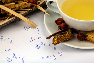Tee für traditionelle chinesische Medizin