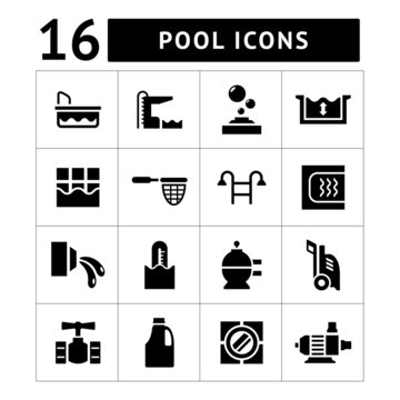 Set icons of pool