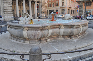 Fontana di Piazza Colonna in Rome