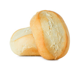 breads isolated on white background