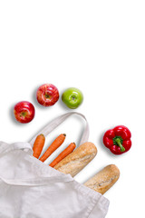 Just returned from grocery shopping with tote bag