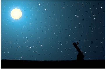 Stargazing with the Moon