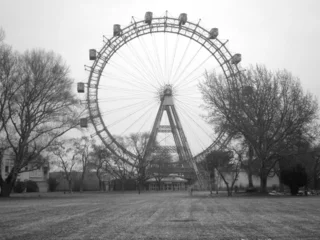 Fotobehang Ferris Wheel Vienna © nikonomad