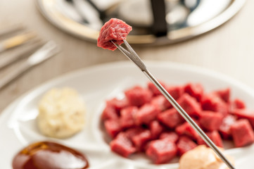 Fondue bourguignonne