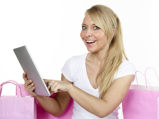 Woman did a bargain on the internet