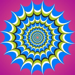 optical illusion flow tunnel