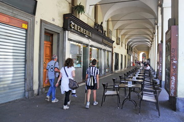 Arkaden in Turin