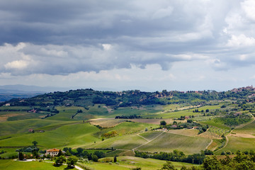 Fototapeta na wymiar Beautiful Italy Tuscan landscape