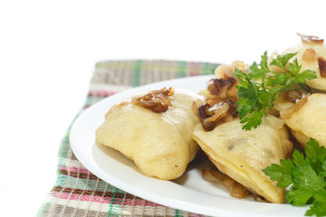 dumplings stuffed with