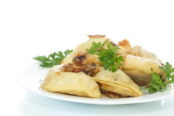 dumplings stuffed with