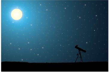 Stargazing with the Moon