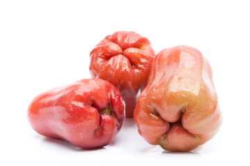 Rose Apple isolated on white background
