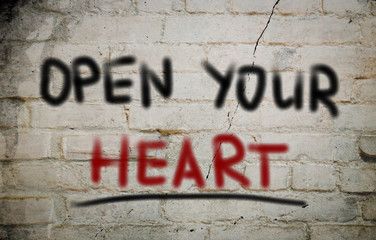 Open Your Heart Concept