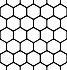seamless pattern consists of a honeycomb