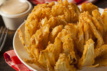 Homemade Fried Bloomin Onion