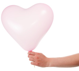 Heart shaped baloon