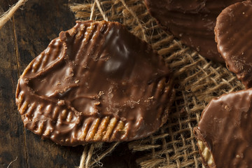 Homemade Chocolate Covered Potato Chips