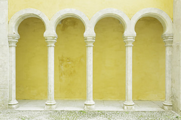 Fototapeta premium Arches palace lisbon