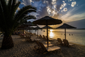 Greece lagoon beach