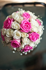 Bouquet on a table.Bouquet on a table.