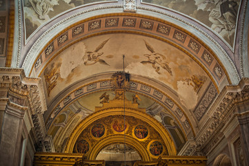 Fototapeta na wymiar Voskresensky cathedral of the city of Arzamas.