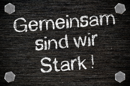 Tafel - Gemeinsam sind wir Stark!