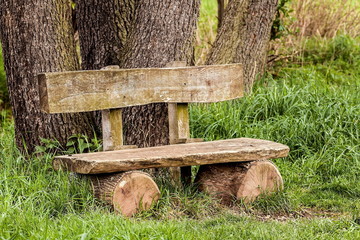 Holzbank
