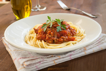 Spaghetti al ragù