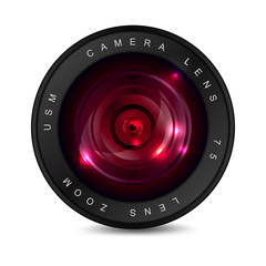 Red lens