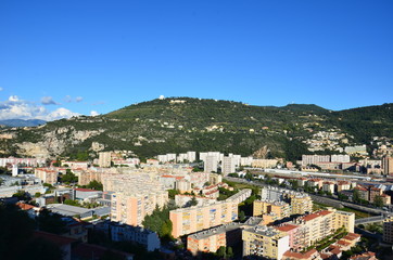 Fototapeta premium Vue panoramique de Nice