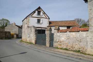 Fototapeta na wymiar France, the picturesque village of Fremainille