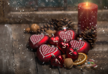 Weihnachten deko Advent Kerzen Zahlen