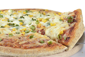 Homemade Vegetarian Pizza