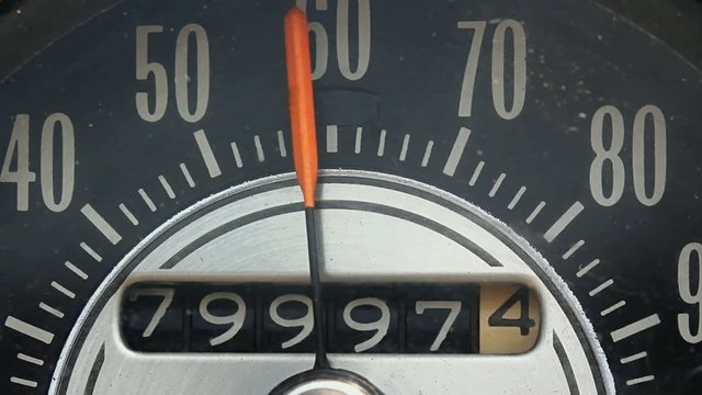 Old Speedometer Odometer Running Macro