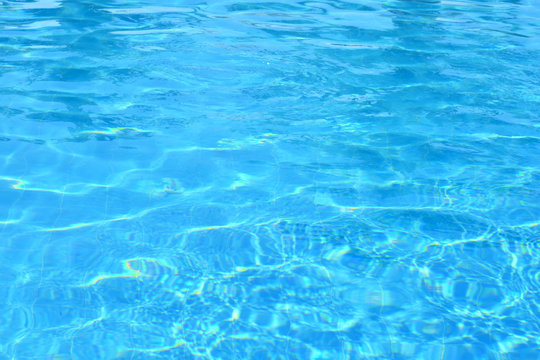 Blue Water Swimming Pool Background