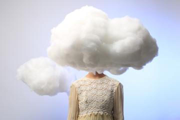Girl with Her Head in the Clouds - 67265844