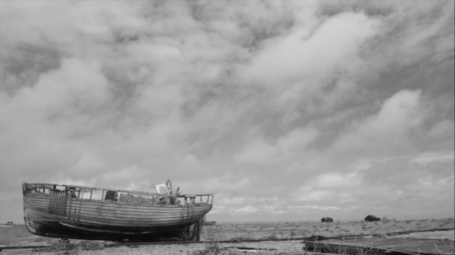 old rusted boat