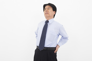 スーツを着た男性