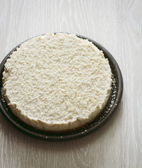 Cheese cake with white choco c