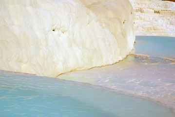 Pamukkale, Turkey in summer day