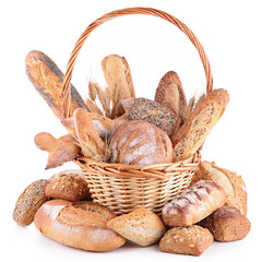 assortment of bread