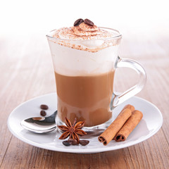 iced coffee float or milkshake