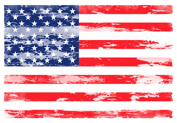 Grunge USA Flag 