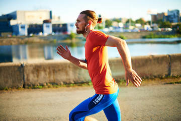 Active sportsman