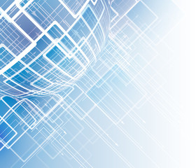 Fototapeta premium Concept for New Technology Corporate Business & development