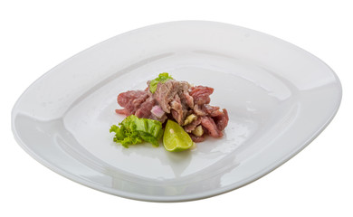 Beef carpaccio