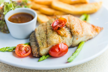 Barramundi steak