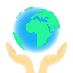 Earth in Hands